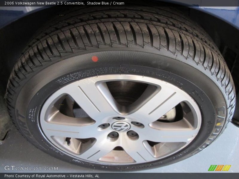 Shadow Blue / Cream 2006 Volkswagen New Beetle 2.5 Convertible