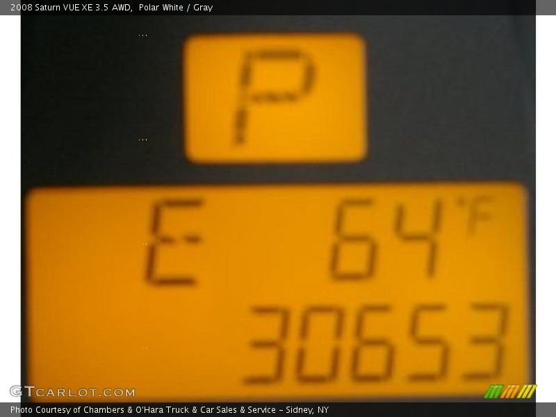 Polar White / Gray 2008 Saturn VUE XE 3.5 AWD