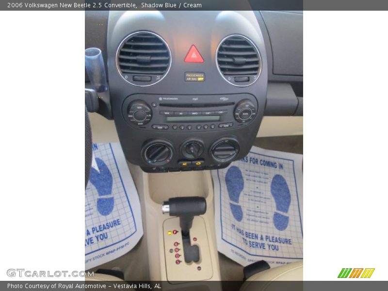 Shadow Blue / Cream 2006 Volkswagen New Beetle 2.5 Convertible