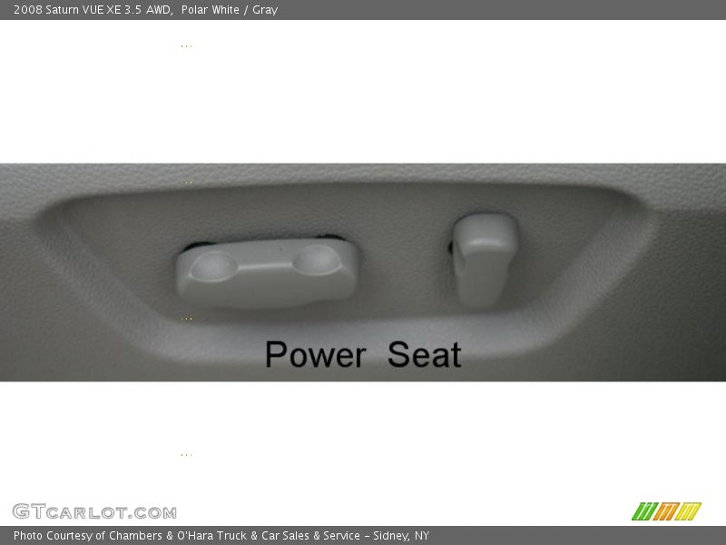 Polar White / Gray 2008 Saturn VUE XE 3.5 AWD