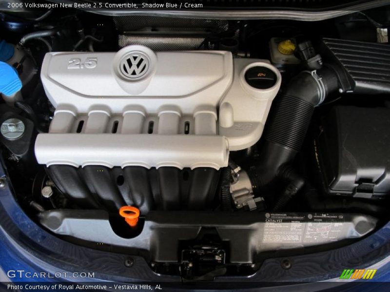 Shadow Blue / Cream 2006 Volkswagen New Beetle 2.5 Convertible