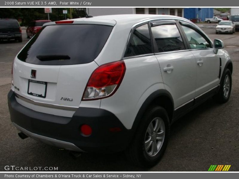 Polar White / Gray 2008 Saturn VUE XE 3.5 AWD