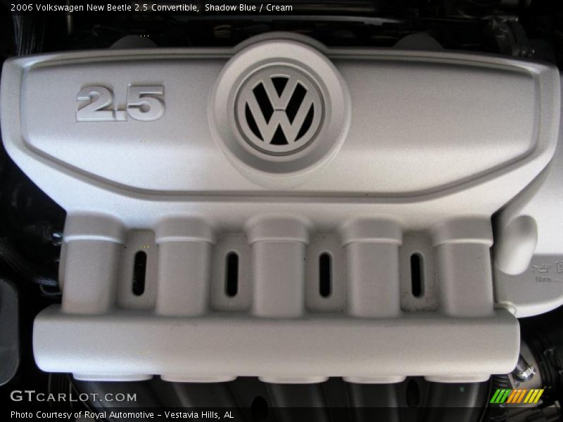 Shadow Blue / Cream 2006 Volkswagen New Beetle 2.5 Convertible