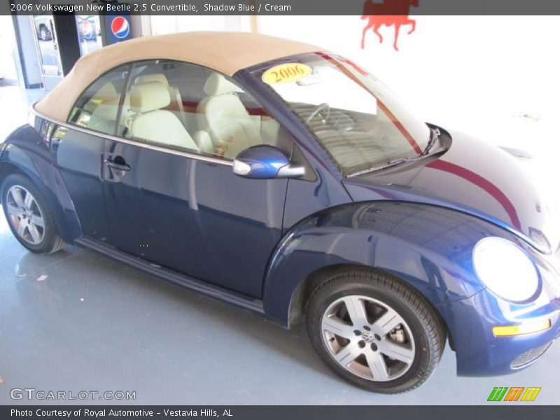 Shadow Blue / Cream 2006 Volkswagen New Beetle 2.5 Convertible