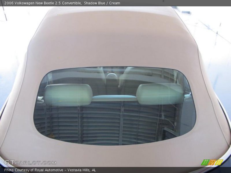 Shadow Blue / Cream 2006 Volkswagen New Beetle 2.5 Convertible
