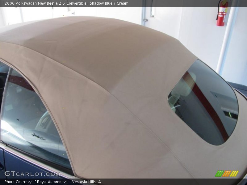 Shadow Blue / Cream 2006 Volkswagen New Beetle 2.5 Convertible
