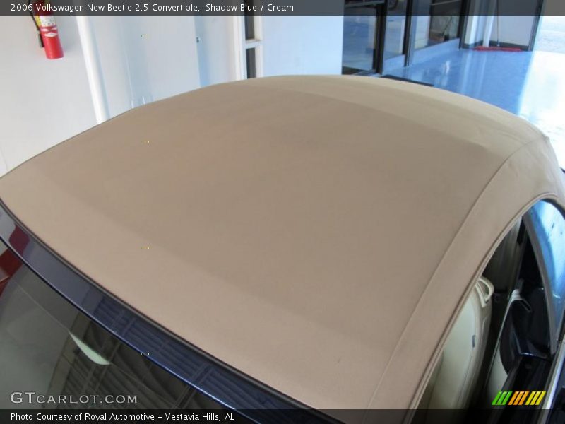 Shadow Blue / Cream 2006 Volkswagen New Beetle 2.5 Convertible