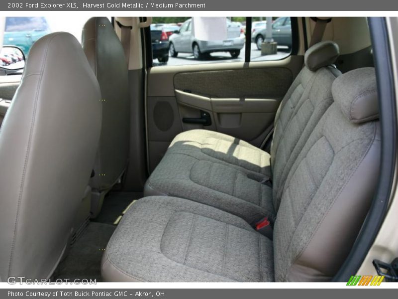 Harvest Gold Metallic / Medium Parchment 2002 Ford Explorer XLS