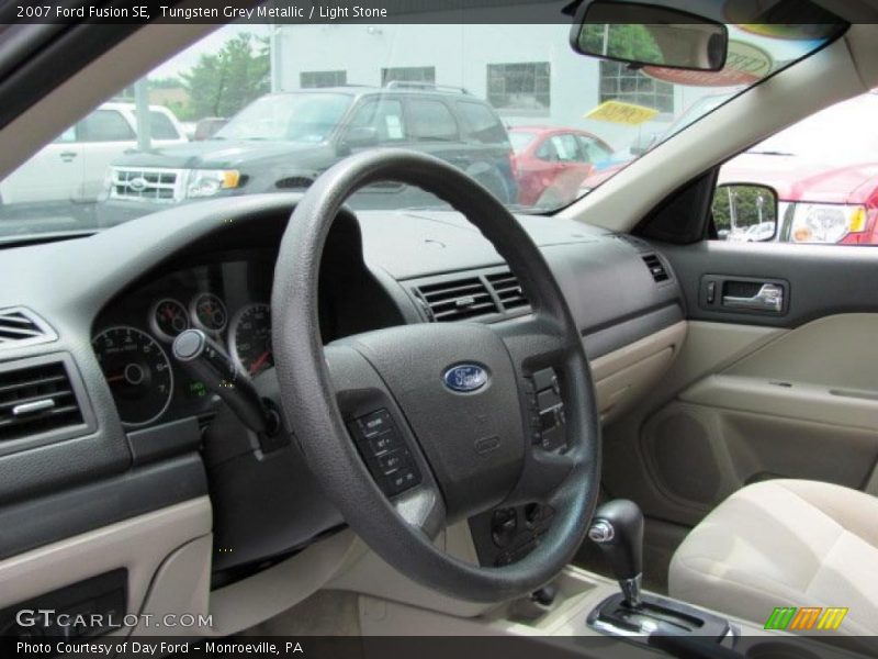 Tungsten Grey Metallic / Light Stone 2007 Ford Fusion SE