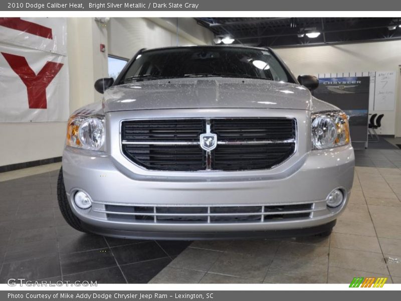 Bright Silver Metallic / Dark Slate Gray 2010 Dodge Caliber Heat