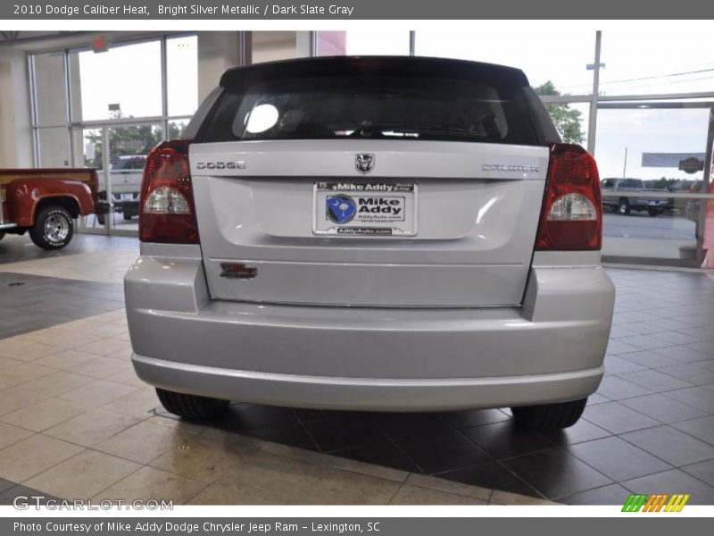 Bright Silver Metallic / Dark Slate Gray 2010 Dodge Caliber Heat