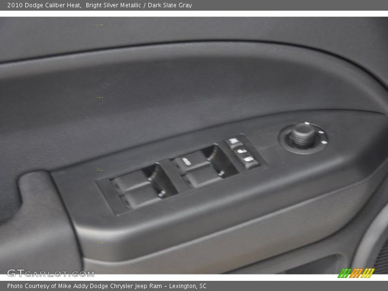 Bright Silver Metallic / Dark Slate Gray 2010 Dodge Caliber Heat