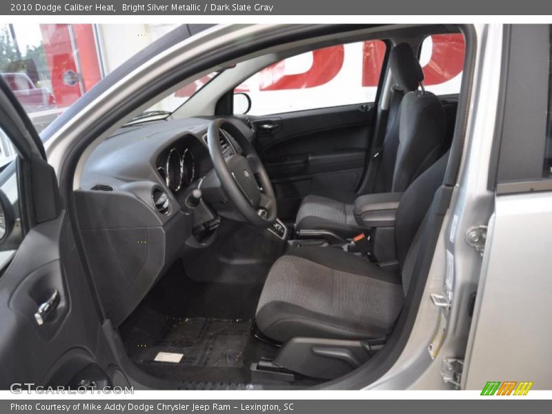 Bright Silver Metallic / Dark Slate Gray 2010 Dodge Caliber Heat