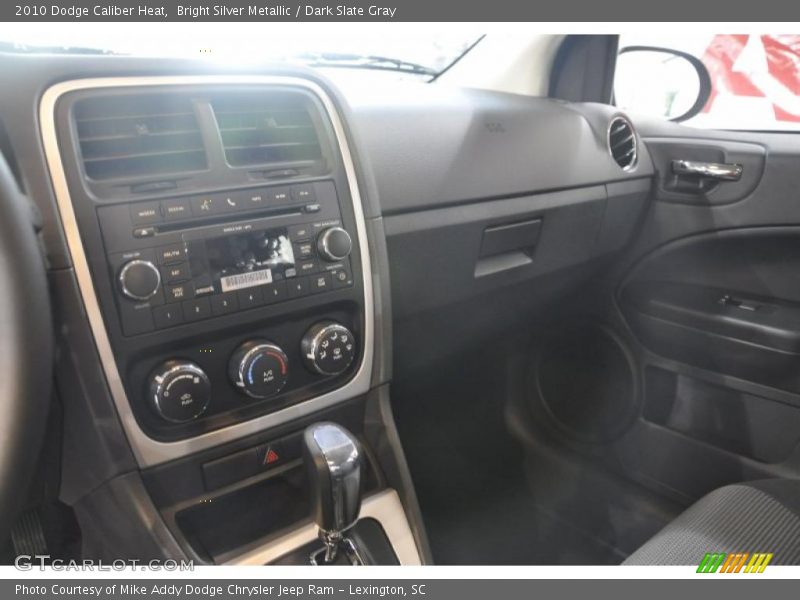 Bright Silver Metallic / Dark Slate Gray 2010 Dodge Caliber Heat