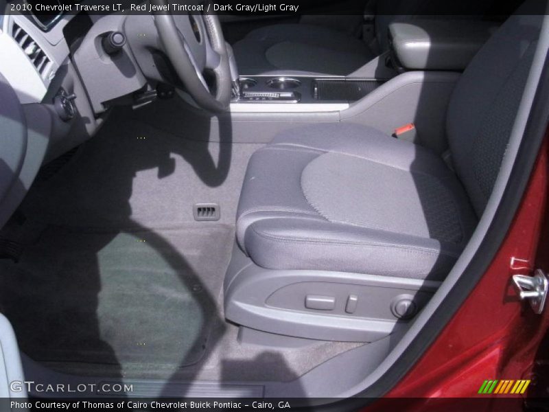 Red Jewel Tintcoat / Dark Gray/Light Gray 2010 Chevrolet Traverse LT