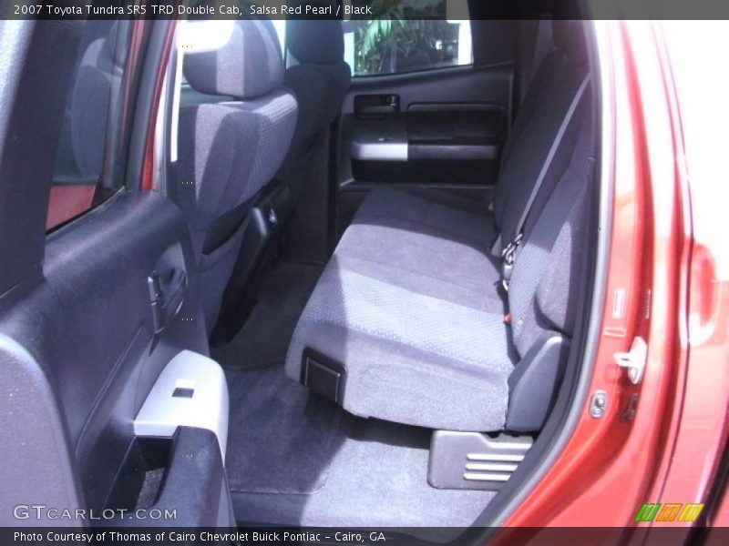 Salsa Red Pearl / Black 2007 Toyota Tundra SR5 TRD Double Cab