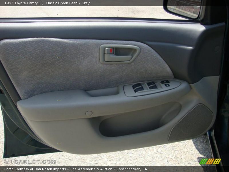 Classic Green Pearl / Gray 1997 Toyota Camry LE