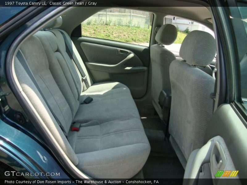 Classic Green Pearl / Gray 1997 Toyota Camry LE
