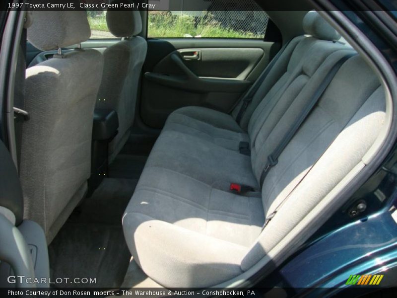 Classic Green Pearl / Gray 1997 Toyota Camry LE