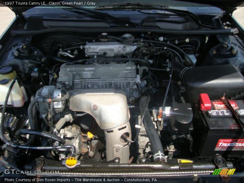 Classic Green Pearl / Gray 1997 Toyota Camry LE