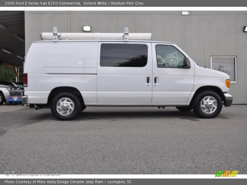 Oxford White / Medium Flint Grey 2006 Ford E Series Van E150 Commercial