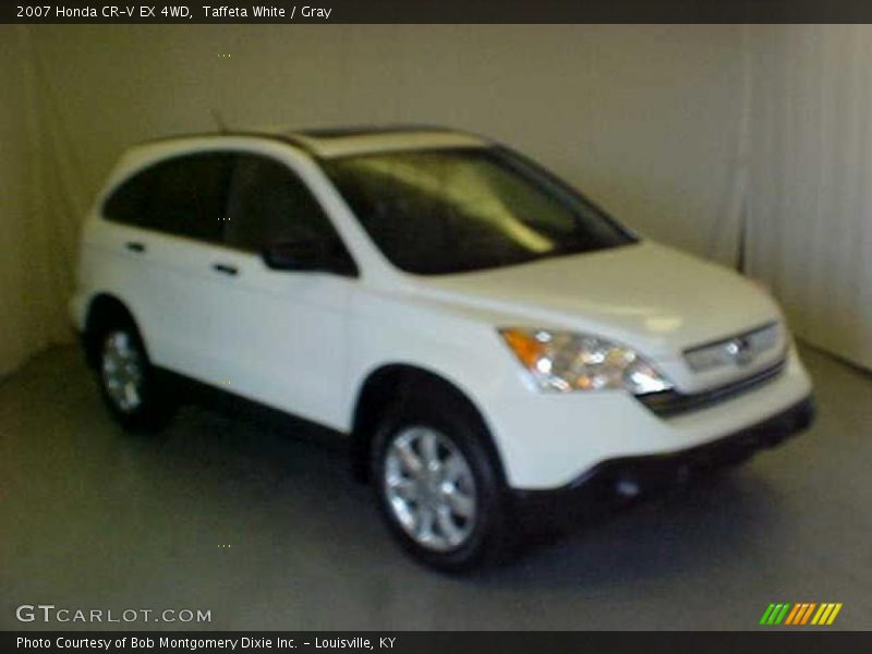 Taffeta White / Gray 2007 Honda CR-V EX 4WD