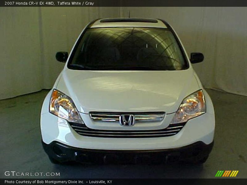 Taffeta White / Gray 2007 Honda CR-V EX 4WD