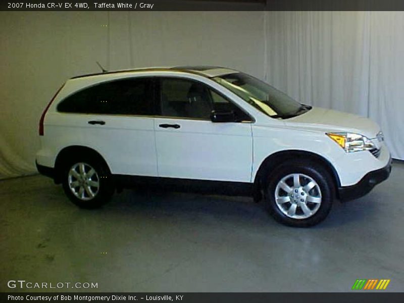 Taffeta White / Gray 2007 Honda CR-V EX 4WD