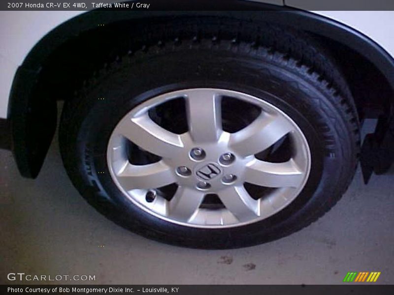 Taffeta White / Gray 2007 Honda CR-V EX 4WD