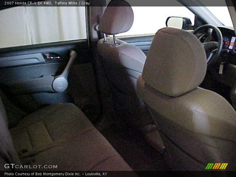 Taffeta White / Gray 2007 Honda CR-V EX 4WD