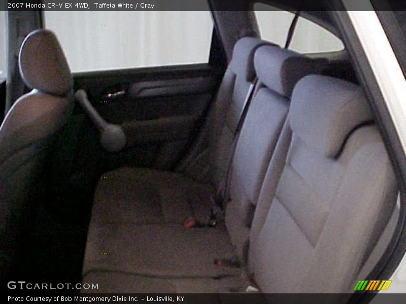 Taffeta White / Gray 2007 Honda CR-V EX 4WD