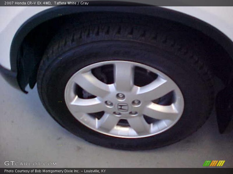 Taffeta White / Gray 2007 Honda CR-V EX 4WD