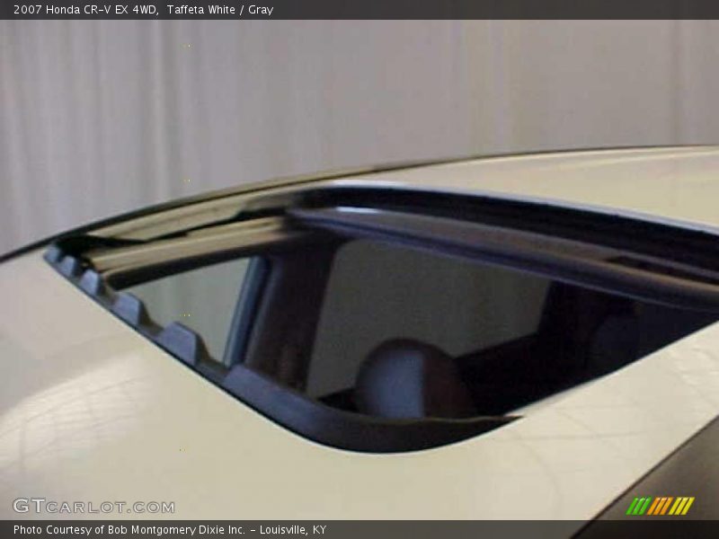 Taffeta White / Gray 2007 Honda CR-V EX 4WD