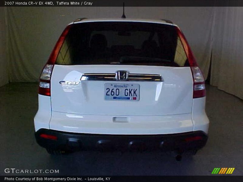 Taffeta White / Gray 2007 Honda CR-V EX 4WD