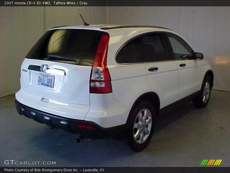 Taffeta White / Gray 2007 Honda CR-V EX 4WD