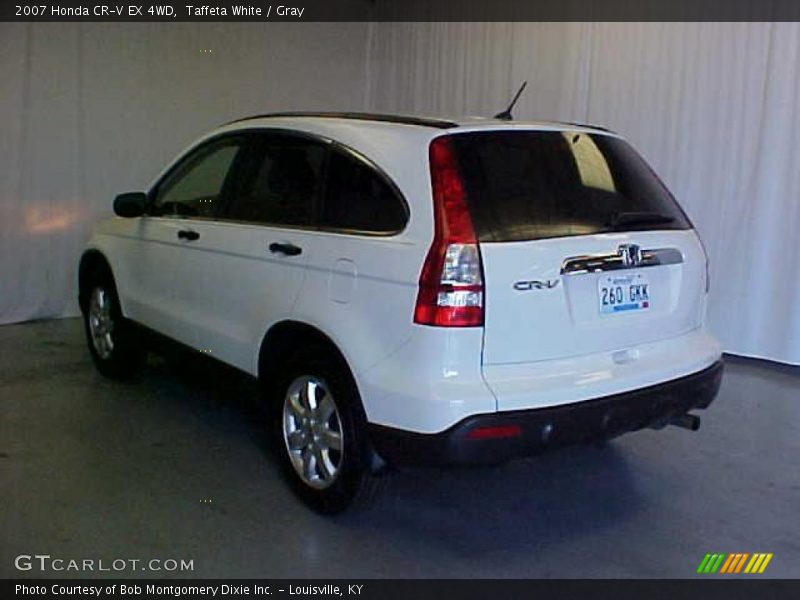 Taffeta White / Gray 2007 Honda CR-V EX 4WD