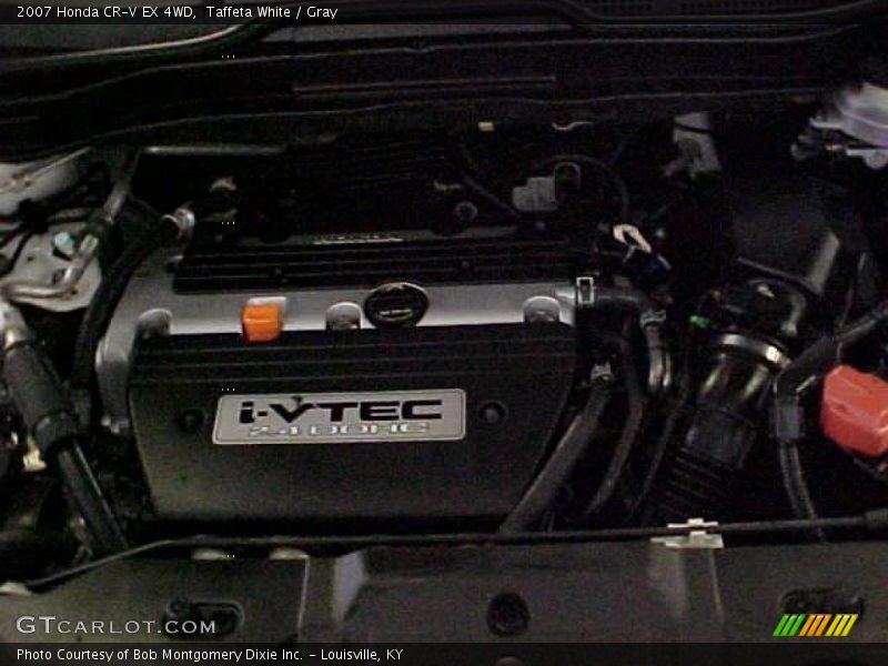Taffeta White / Gray 2007 Honda CR-V EX 4WD