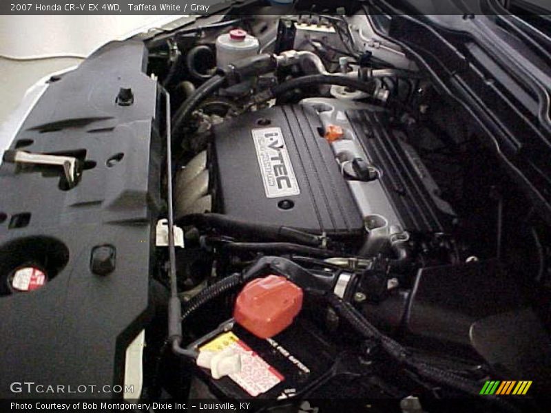 Taffeta White / Gray 2007 Honda CR-V EX 4WD