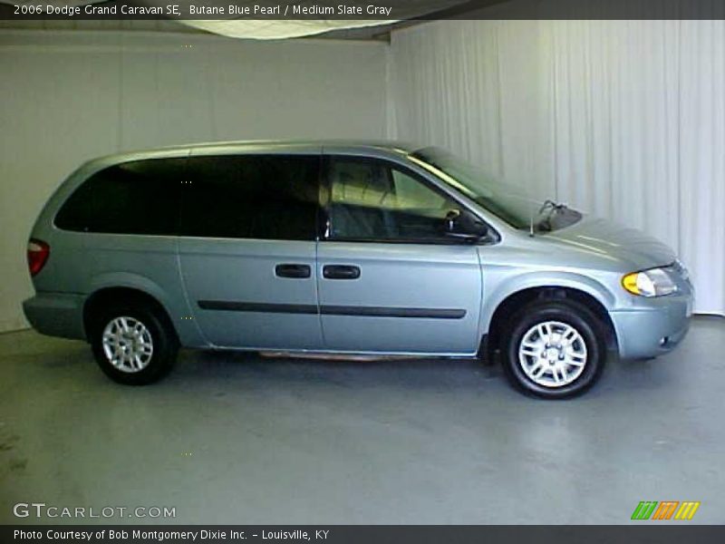 Butane Blue Pearl / Medium Slate Gray 2006 Dodge Grand Caravan SE