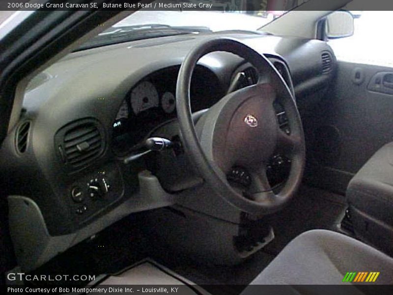 Butane Blue Pearl / Medium Slate Gray 2006 Dodge Grand Caravan SE