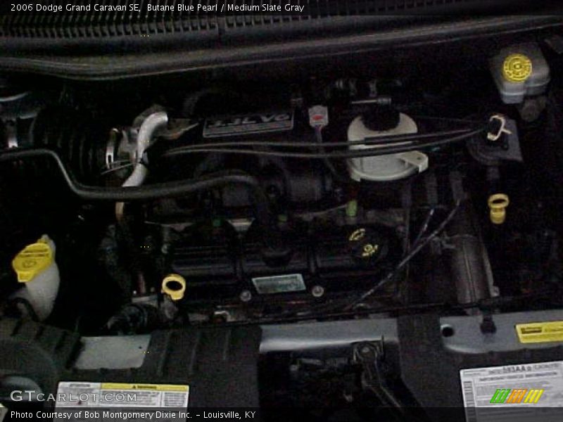 Butane Blue Pearl / Medium Slate Gray 2006 Dodge Grand Caravan SE