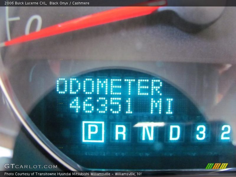 Black Onyx / Cashmere 2006 Buick Lucerne CXL