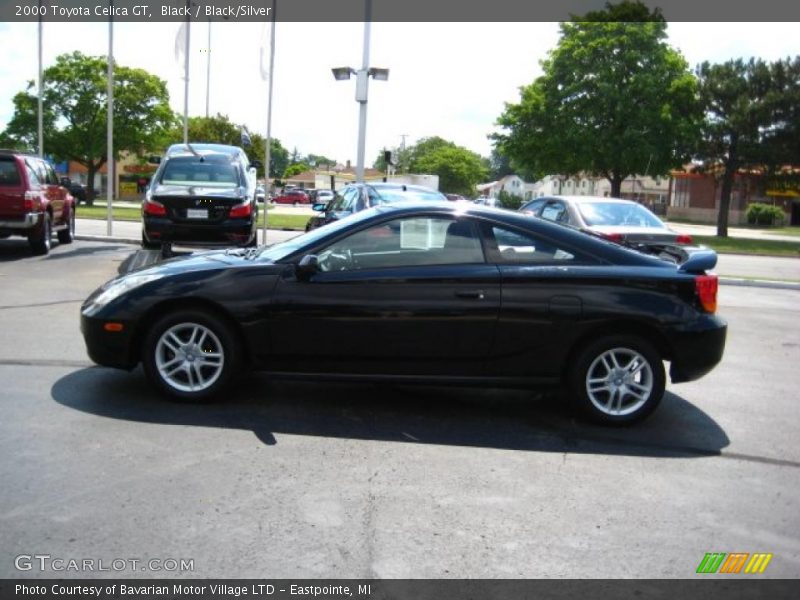 Black / Black/Silver 2000 Toyota Celica GT