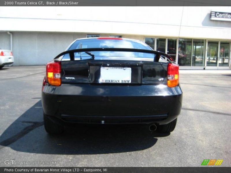 Black / Black/Silver 2000 Toyota Celica GT