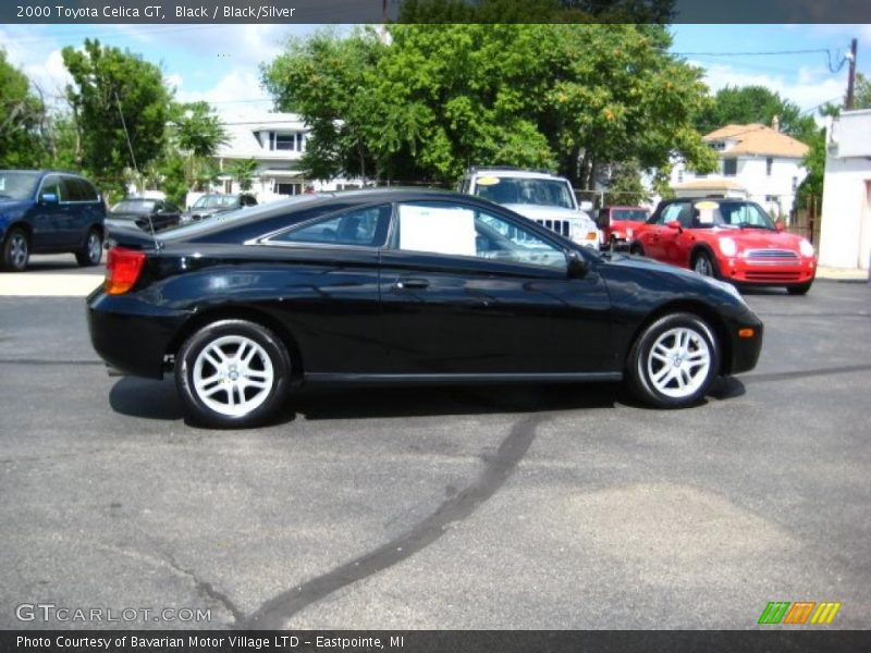 Black / Black/Silver 2000 Toyota Celica GT