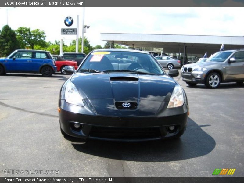 Black / Black/Silver 2000 Toyota Celica GT