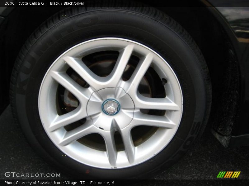 Black / Black/Silver 2000 Toyota Celica GT