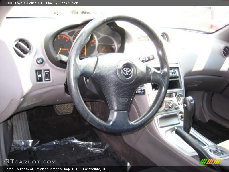 Black / Black/Silver 2000 Toyota Celica GT