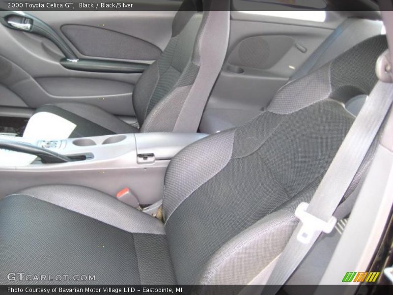 Black / Black/Silver 2000 Toyota Celica GT