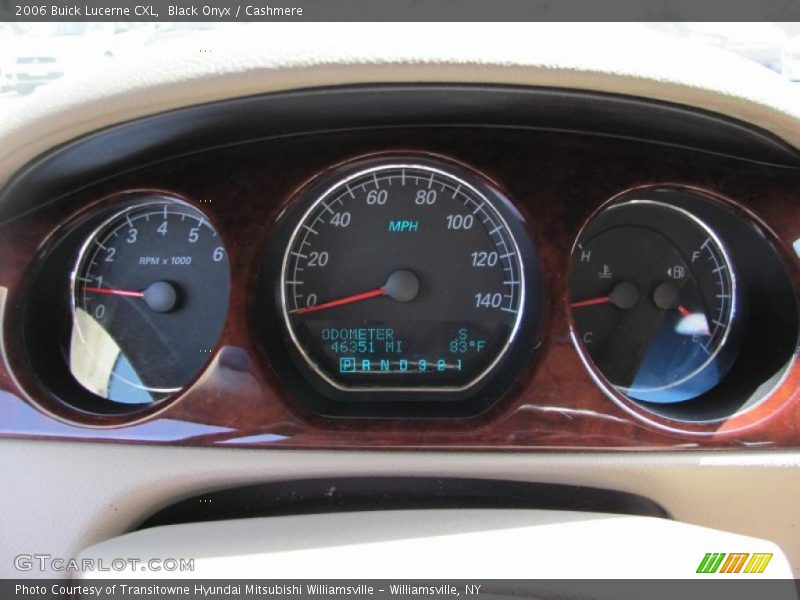 Black Onyx / Cashmere 2006 Buick Lucerne CXL